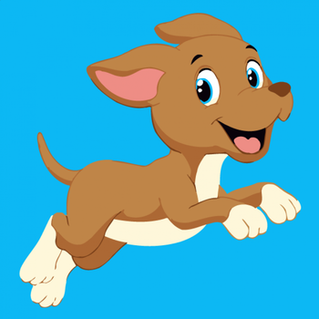 diy数字油画 卡通动漫动物 填色画手绘手工装饰画减压 跑跑狗 20*20