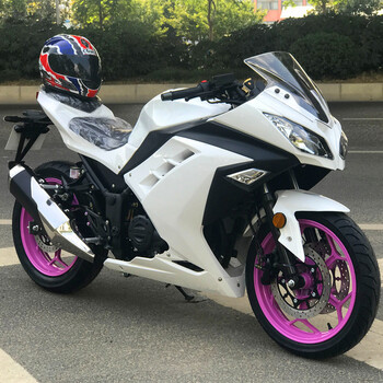 白色 大地鹰王350双缸水冷化油器