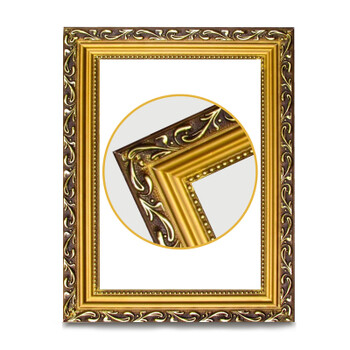 画框现代简约装饰画画框 diy数字油画相框组合外框定制h1 qf-02 每米