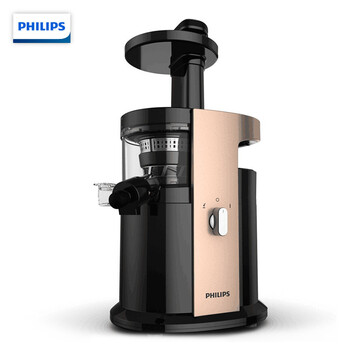 
                                        
                                                                                飞利浦（PHILIPS）原汁机 家用低速型可做果汁可榨汁可做纯果冰激凌慢汁机 HR1884/00                