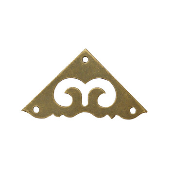 祥云系列小包角3cm 中式仿古纯铜包角三面包角单面角全角角码护角