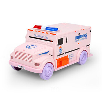 创意密码大号灯光保险箱益智抖音同款运钞车储钱罐摆件玩具车生日礼物