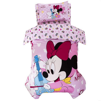 幼儿园被子三件套午睡被褥宝宝棉儿童床品被套六件套含芯 天才米妮 三