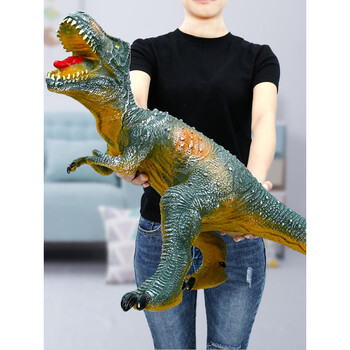 2018新款 超大号仿真软胶恐龙玩具霸王龙模型儿童动物3-6岁男孩玩具 
