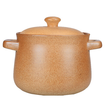 百越森 砂锅内无釉汤煲家用土砂锅陶土孕妇宝宝月子砂煲6.2l 喷釉6.