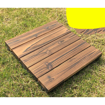 防腐木室外塑木阳台拼接地板露台庭院浴室碳化木实木地板 平面木纹