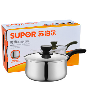 苏泊尔不锈钢奶锅 18厘米ST18H1自发货