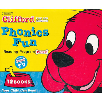 《[现货]英文原版Clifford大红狗自然拼读绘本套