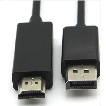 dp转hdmi 电视数字高清线接口displayport to hdmi转接线1.