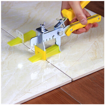 瓷砖找平器调平器塑料卡子留缝定位器墙地砖铺贴辅助工具平整器 2底座
