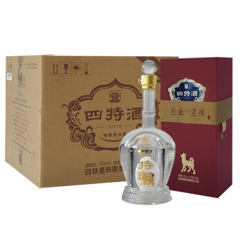 四特酒 特香型白酒 狗年生肖酒 戊戌年纪念酒 52度500ml（6瓶装）箱装