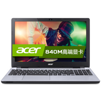 宏碁(acer) V3-572G 15.6英寸笔记本电脑（i5-5200U 4G 500G GeForce 840M 2G独显 win8.1）银色