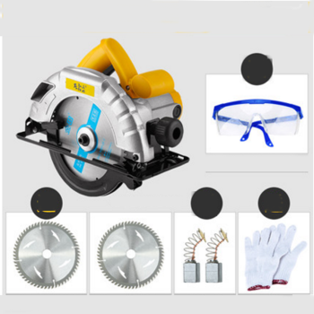 電圓鋸7寸9寸10寸手電鋸木工切割機家用鋸木機臺鋸倒裝圓盤鋸 精品10