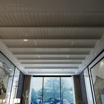 集成吊顶铝扣板15*60木纹阳台厨房卫生间150x600天花板材料 梨花木 含