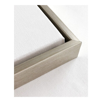 免装裱油画框 空白直接绘画无需装裱成品丙烯油画画框内框加外框 香槟