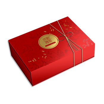 浪漫月酥皮月饼礼盒520克