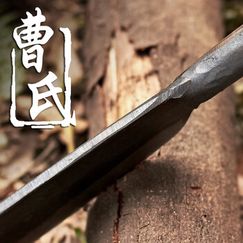 曹家刀 手工锻打弹簧钢砍骨刀尖刀 特殊用途多功能刀具