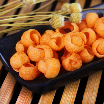 脆皮虾膨化食品零食8090后怀旧素食散装办公室休闲小吃 脆皮虾18g*15