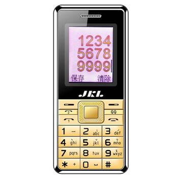京凯达（JKL）A370 移动/联通2G 老人手机 米黄色