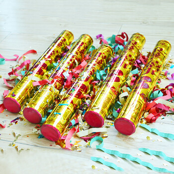 用品礼花彩带庆典派对圣诞用品礼炮喜字花瓣礼宾花礼花筒 60cm填充物