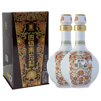 四特酒 白酒 东方韵 弘韵 江西 特香型 新老包装随机发货 42度 500ml *2瓶 双盒