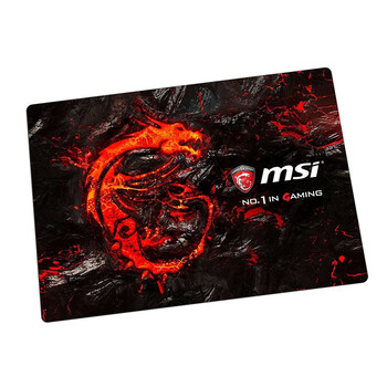msi微星鼠标垫超大战队logo加厚定制防滑鼠标垫 型号450x320x6mm