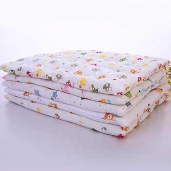婴儿尿垫小褥子新生儿隔尿垫宝宝可洗防水手工夏季棉花床垫子 秋衣