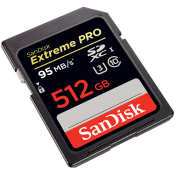 
                                        闪迪（SanDisk）至尊超极速SDXC UHS-I存储卡 512GB Class10 读速95MB/s                