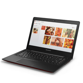 联想（Lenovo）U31-70 13.3英寸轻薄笔记本电脑（i5-5200U 4G 500G GF920M 2G独显 Wifi Win8.1）蔷薇红