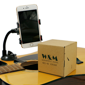 思雅晨(saysn) 多功能直播架吉他吸盘式手机座led补光灯抖音桌面手机