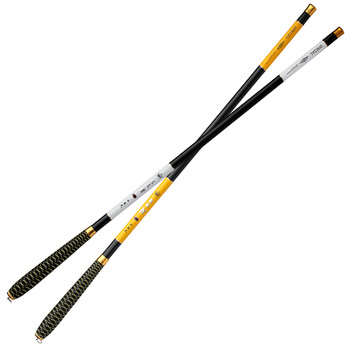 鱼竿 碳素溪流竿4.5米,5.4米短节钓鱼竿轻硬手竿 5.4米4.