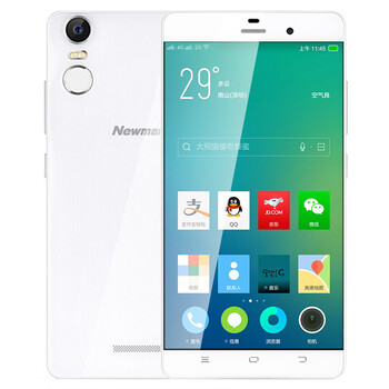 纽曼(Newman) 纽扣 CM810 移动联通双4G智能手机 双卡双待（16G ROM） 白色