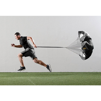 体能力量训练器材 足球训练阻力伞 田径爆发力阻力耐力训练器 黑色