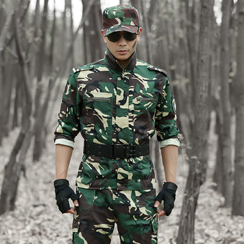 盾郎迷彩服套装户外作训服男作战战术服军迷服饰多袋