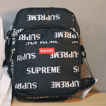 supreme包男多功能韩版手机单肩斜挎包superme胸包2018新款运动女