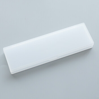 可爱简约纯色pp磨砂文具盒创意男女小学生儿童铅笔盒礼品 小号白色