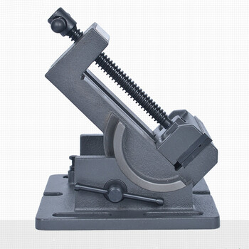 可倾斜导杆式角度平口钳台钻0-90度小台钳夹具3寸4寸 4寸-【100mm】