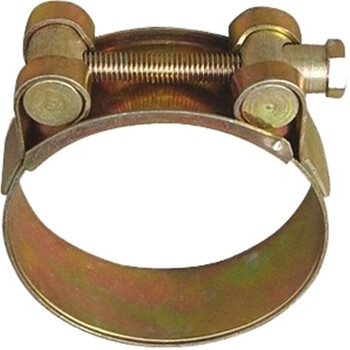 铁强力喉箍 镀彩锌抱箍固定水管卡子油管管夹重型卡箍 直径83-88mm 厚