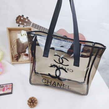 包浴包健身洗浴包浴兜女款男士浴袋手提透明化妆 加厚版纪梵希小号