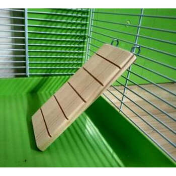 仓鼠爬梯楼梯梯子玩具 小宠用实木diy梯子 防滑爬梯7×15