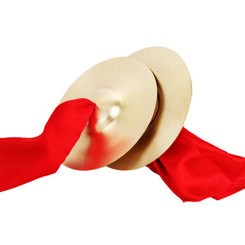 炎黄 打击乐器纯铜响铜镲小镲京镲京钹三句半锣鼓道具玩具抖音 指镲