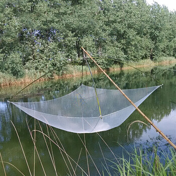 搬网 扑鱼工具 拉网 渔网 捕鱼 搬网 提筝 12股2厘米5米*5米