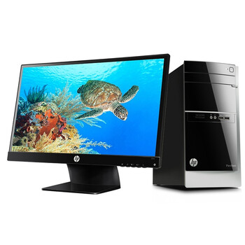 惠普（HP）500-420cn 台式电脑（G3250 4G 500G DVD 键鼠 Win8.1）23英寸显示器