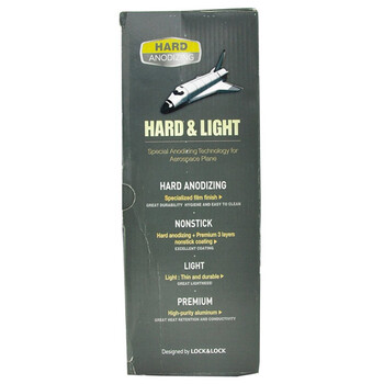 
                                        乐扣乐扣（lock&lock）HARD&LIGHT复底中式炒锅-30Cm(电磁炉可兼用)LHB3305-IH                
