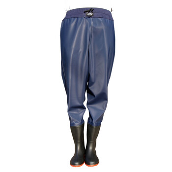 齐腰下水裤加厚半身超轻防水衣服雨裤钓捕鱼水叉裤男连体 (齐腰)65丝