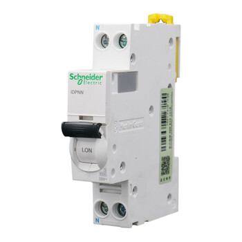 施耐德电气 idpnn微型断路器空气开关6ka 1p n 230vac配电保护家用