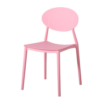 l&s休闲椅北欧餐椅凳子现代简约书桌靠背椅创意时尚休闲椅加厚成人凳