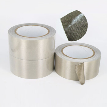 wanptek 导电胶布防辐射布材料导电布胶带遥控器按键修复屏蔽胶带单面