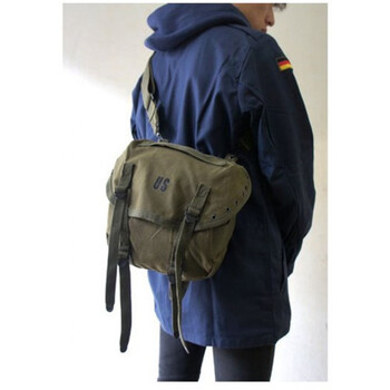 复刻越战m1961装具帆布包挎包腰包复摩托车边德军复包 包(包含挎带)