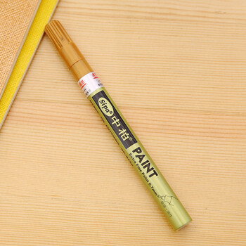 伴郎伴娘邀请卡 闺蜜感谢单卡定制卡片结婚请柬婚礼喜帖 金色油漆笔